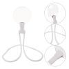 ERINGOGO Neck-Worn Reading Magnifier for Seniors and, White Hands-Free Magnifying Glass for Embroidery, Cross Stitch, Craft Work, and Book Reading view 3