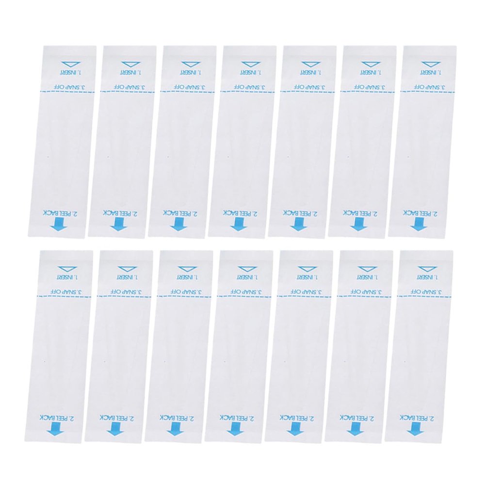 COLLBATH Disposable Protective Covers Sleeves for Digital Thermometers 100Pcs Sanitary for Oral Rectal Use in Household Health Monitoring