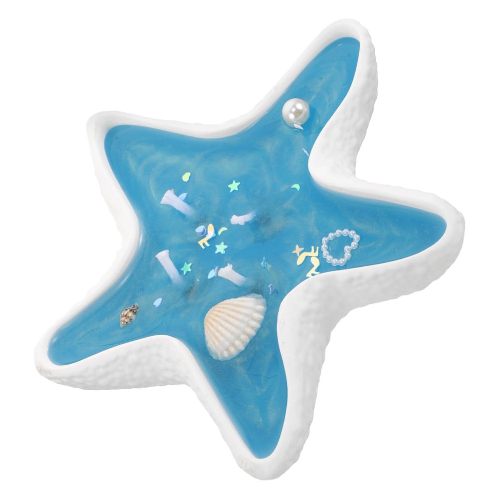Handmade Sea Star Aromatherapy Candle, Ocean Breeze Scented Xmas