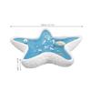 Handmade Sea Star Aromatherapy Candle, Ocean Breeze Scented Xmas view 2