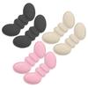 POPETPOP High Heel Pads and Shoe Heel Grips 3 Pairs Self Adhesive Non-Slip for Foot Protection in Pink Black Apricot Colors view 3