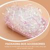 DRESSOOS Holographic 3Mm White Pet Crinkle Paper Filler 100G Bag Shredded Tissue Box Stuffing for Packaging, Basket Filling, and Holiday Decoration view 3