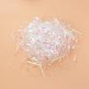 DRESSOOS Holographic 3Mm White Pet Crinkle Paper Filler 100G Bag Shredded Tissue Box Stuffing for Packaging, Basket Filling, and Holiday Decoration view 4