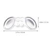 Hoement Wear-Resistant High Heel Shoes Heel Cushions 6 Pairs Invisible Anti-Slip and Comfort in Women's Foot Health view 2