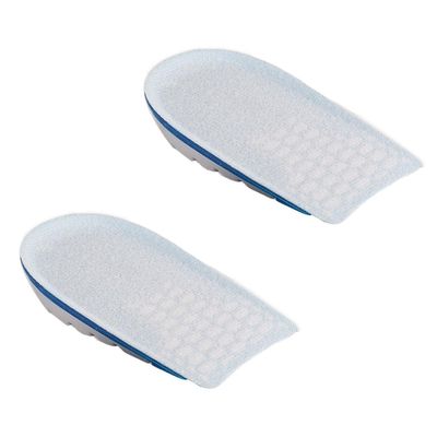 Abaodam Height Lift Insoles Inner Inserts Soft Cushioning Heel Cushion Insole for Men Women Invisible 2.5Cm Shock Absorption Comfortable Everyday Use