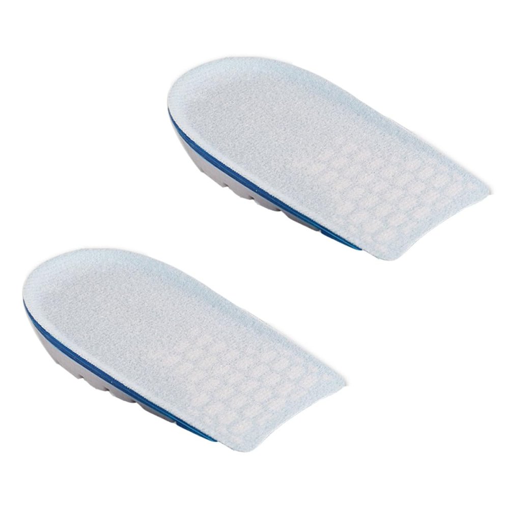 Abaodam Height Lift Insoles Inner Inserts Soft Cushioning Heel Cushion Insole for Men Women Invisible 2.5Cm Shock Absorption Comfortable Everyday Use