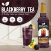 Blackberry Tea Syrup by Syruvia 6-Pack, 25.4 fl oz, Wholesale Coffee Syrup Shops, Cafes, Baristas, Bistros, & Beverage Bars, Bulk Kosher & Gluten-Free view 2