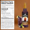 Blackberry Tea Syrup by Syruvia 6-Pack, 25.4 fl oz, Wholesale Coffee Syrup Shops, Cafes, Baristas, Bistros, & Beverage Bars, Bulk Kosher & Gluten-Free view 3