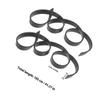 OKUMEYR 2Pcs Window Wiper Replacement Strips 105Cm Stainless Steel Squeegee Blades for Home Window and Mirror Cleaning Tools view 2