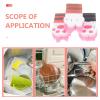 Alipis Cat Claw Sponge Scrubber 3pcs Thickened Kitchen Cleaning Sponges for Dishwashing and Pan Scrubbing Household Use Random Color Random Color view 3