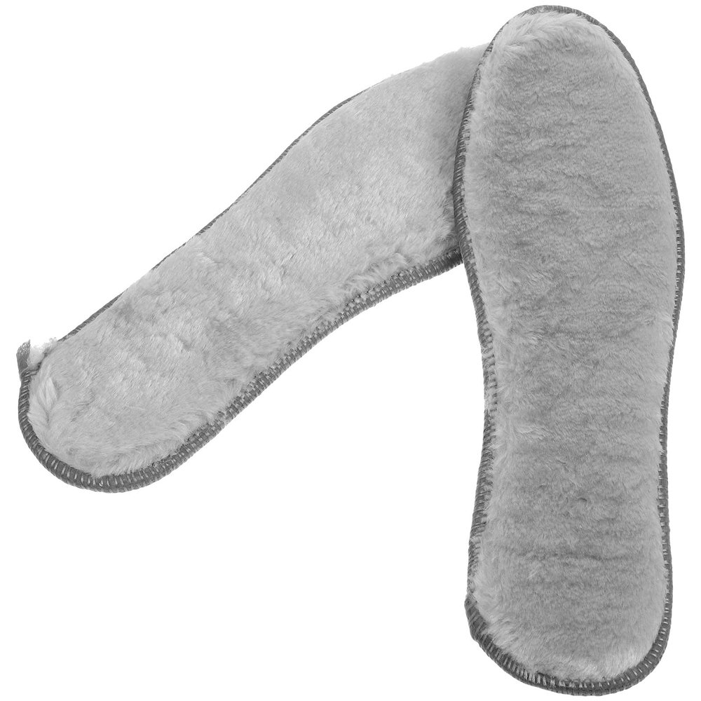 GOOHOCHY Warm Winter Insoles for Women 4 Pairs Thick Plush Shoe Inserts Thermal Boot Liners Fuzzy Cushioned Sole Pads for Cold Weather Comfort Size 38