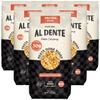Al Dente Protein Pasta Egg Fettuccine 30g High Protein, Lower Carb, High Fiber. Artisanal Flavor: Cage-Free Eggs & Semolina. Keto and Point-Based Diet-Friendly. 10oz Bags (Pack of 6) view 1