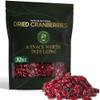 Cravers Delight Dried Cranberries 32 oz Whole Dry Cranberry Dried Fruit for Snacking or Baking Lightly Sweetened in Giftable Resealable Pouch Non-GMO Gluten Free Vegan Snack for Adults (2 Lb) view 1