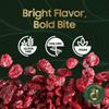 Cravers Delight Dried Cranberries 32 oz Whole Dry Cranberry Dried Fruit for Snacking or Baking Lightly Sweetened in Giftable Resealable Pouch Non-GMO Gluten Free Vegan Snack for Adults (2 Lb) view 4