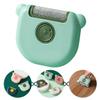YOSADIER Clothes Lint Remover Fabric Fuzz Shaver 3-in-1 Portable Static Hairball Trimmer with Rotating Roller for Sweaters and Clothing, Green, view 3