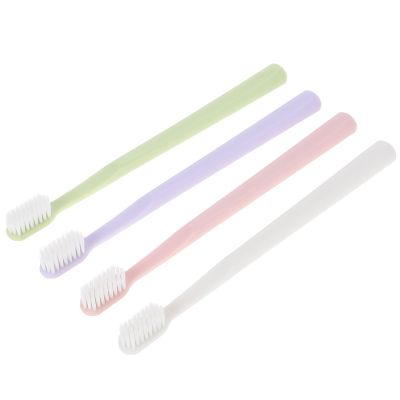 WEKAMOS Wheat Straw Toothbrush Set 8Pcs with Soft Bristles and Protective Caps, Travel Portable Manual Toothbrushes for Camping and Daily Oral Care