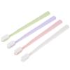WEKAMOS Wheat Straw Toothbrush Set 8Pcs with Soft Bristles and Protective Caps, Travel Portable Manual Toothbrushes for Camping and Daily Oral Care view 1