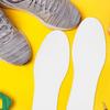 POPETPOP Replaceable Breathable Shoe Insoles 20 Pairs Thin Disposable Paper Insoles for Hiking Running Sports Shoes Men Women Size 41 view 3