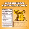 Hippeas Pops Pea Protein Puffs, Cheezy Does It, 1 x 7.5 oz Bags, Baked Bite-Size Airy Snacks, 3g Plant Protein, Made with Avocado Oil, 50% Less Fat, Dairy & Gluten Free, Non-GMO, Top 9 Allergen Free view 2
