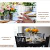 TEHAUX Disposable Wine Cups 12Pcs 6.5Oz Plastic Sparkling Wine Flutes Party Toasting Goblets for Weddings and Bars view 4