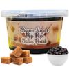 Fusion Select Boba Bursting Bobaz Popping Bobaz Pearls Fruit Tea Snack Toppings (490 Grams, Brown Sugar) view 1