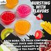 Fusion Select Boba Bursting Bobaz Popping Bobaz Pearls Fruit Tea Snack Toppings (490 Grams, Brown Sugar) view 2