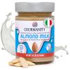 Gourmanity Almond Milk Concentrate - 100% Smooth Almond Base, Makes 25 Cups on Demand, Add to Cereal, Coffee & Smoothies, Shelf-stable, Halal, Kosher, and Non-GMO (12.35oz/350g) view 1