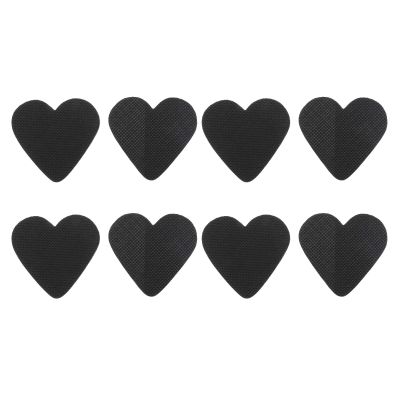 HOOTNEE 4 Pairs Non-Slip High-Heel Sole Pads Rubber Anti-Wear Shoe Accessories Self-Adhesive Protective Stickers for High Heels Quiet Walking Foot Care