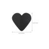 HOOTNEE 4 Pairs Non-Slip High-Heel Sole Pads Rubber Anti-Wear Shoe Accessories Self-Adhesive Protective Stickers for High Heels Quiet Walking Foot Care view 2