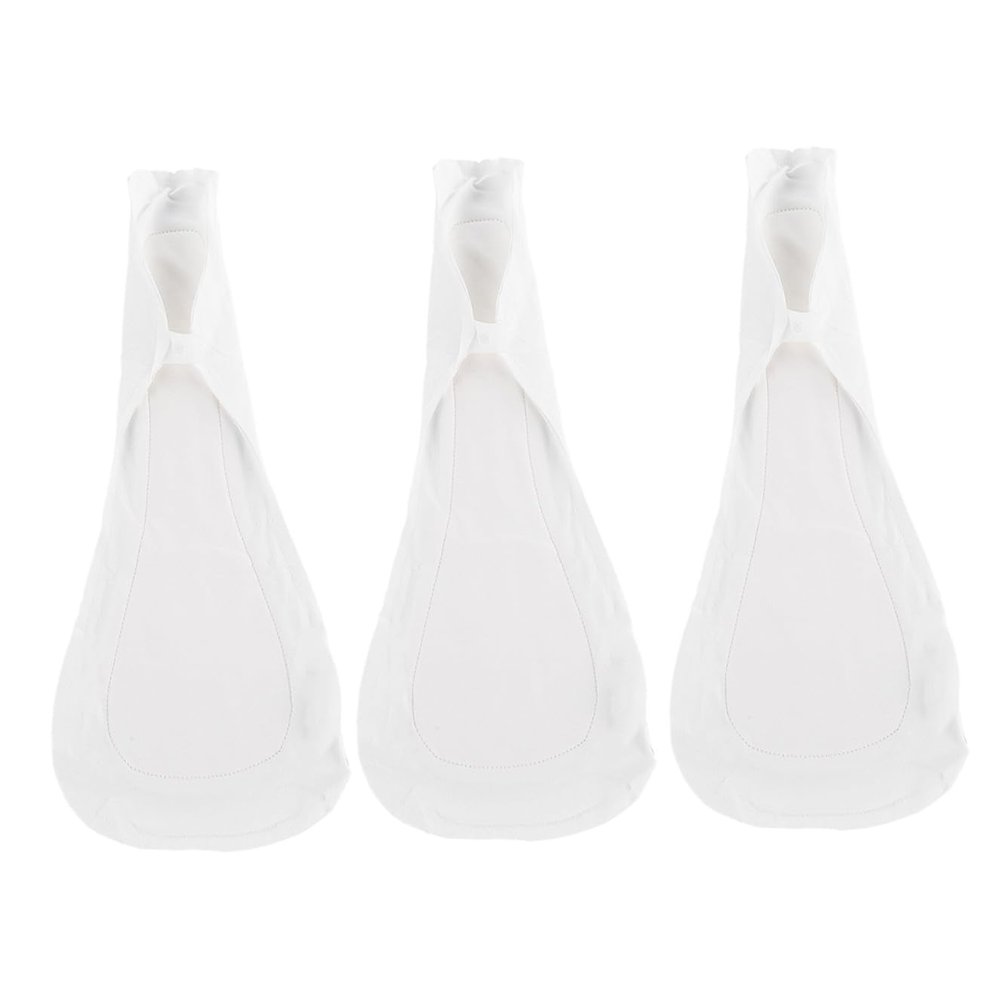 SILENRADAWN Reusable Menstrual Pads Cotton Sanitary Napkins 3pcs 420Mm Washable Female Menstrual Pad for Postpartum Use Soft Absorbent Panty Liners for Women