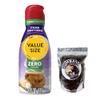 Premium Liquid Coffee Creamer 32 fl oz Bottles of Creamy Smooth Non-Dairy Creamer with Dumbass Coffee Whole CoffeeBean Medium/Dark 1 oz (Zero Sugar Italian Sweet Creme) Coffee view 1