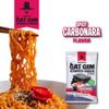 Jayone Roasted Gat Gim Seaweed Snack - Spicy Carbonara Flavor, Korean Nori Seaweed Snacks, No Plastic Tray 20 Pack, Low Fat, 20 x 0.14 oz view 2
