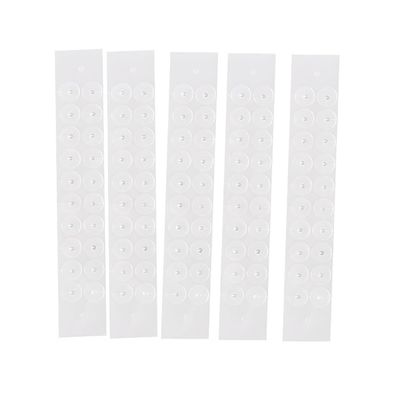 100Pcs Acupunctures Beads Auricular Ear Sticker Massage Acupunctures Patches Clear Disposables Easy Use Clear
