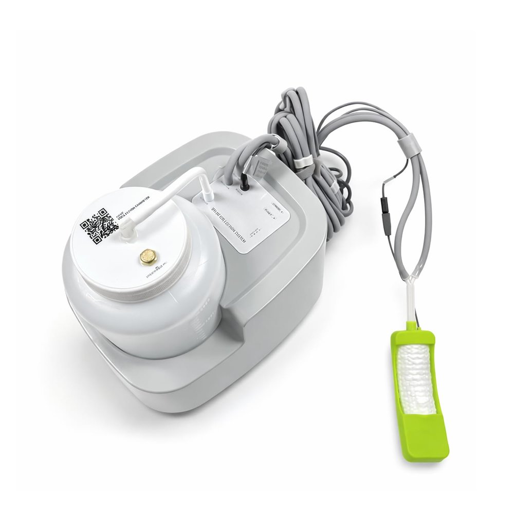 Wicks Female External Catheter System with Suction for Women External Catheter Urine Collection Device, Portable Female Urinal for Incontinence, Comfortable Leak-Bedridden and Elderly Care