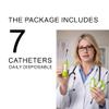 Wicks Female External Catheter System with Suction for Women External Catheter Urine Collection Device, Portable Female Urinal for Incontinence, Comfortable Leak-Bedridden and Elderly Care view 3
