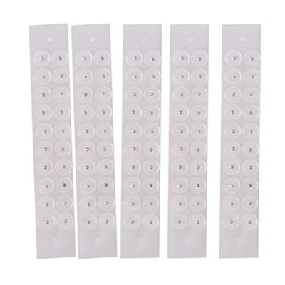100Pcs Acupunctures Beads Auricular Ear Sticker Massage Acupunctures Patches Clear Disposables Easy Use Clear