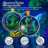 Vitalway Glow Forest Cat 14 Year Sobriety Coin, Affirmation AA Medallions view 2
