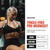 RAW Essential Tingle-Free Pre Workout Powder - Preworkout Without Beta-Alanine for Clean Energy & Focus - Workout Supplement with 200mg of Natural Caffeine - Raspberry Lime - 30 Servings view 2