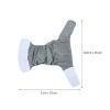 HIAKDOFT Adjustable Gray Absorbent Cloth Reusable Adult Diaper, Washable Elderly Incontinence Briefs, Waterproof Protection for Men and Women, One Size Fits Waist 15-38 Inches view 2