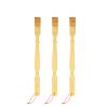 3pcs Long Handle Back Scratcher Natural Bamboo Pick Itch Relief Handcraft Tools view 1