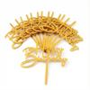 10PCS Happy Birthday Cake Toppers, Gold Acrylic Birthday Cake Picks, Happy Birthday Cake Decoration Signs for Birthday Party, Anniversary, Wedding & Celebration, 5.31" 4.80" view 1