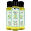 Claya Peppermint Liquid Castile Soap Organic Ingredients, Biodegradable, Gentle for Sensitive Skin, Versatile Use and Travel Size (3 Pack of 2 fl oz) view 1