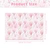 100sheets Pink Blossom Tissue Paper Floral Patterns Wrpping Tissue DIY Gifts Wrap Art Paper for Wedding Birthday Baby Shower Springpring Tea Party Decorations,13.8 x 19.7 inches, view 4