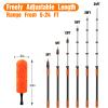 LAANPOLE 30FT Reach Ceiling Fan Cleaner Duster, Fan Blade Cleaner Kit with 5-24FT Extension Pole, Microfiber Duster & Replaceable Cleaning Cloth for Blades, Ceiling, Furniture view 4