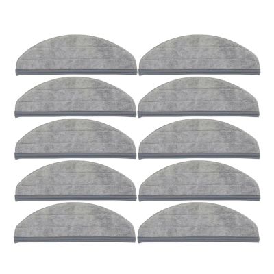 10pcs Robotic Sweeping Cleaner Mops Pads Spare Parts Replacement Mop Cloth,Compatible For Mijia MJSTP