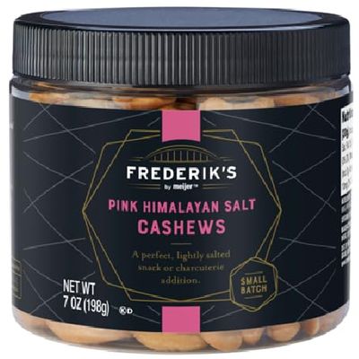 Pink Himalayan Salt Cashews (1 jar, 7 oz.)