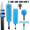 20 Foot High Ceiling Fan Duster for Cleaning (with 5-12ft Extension Pole) view 1