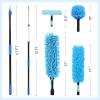20 Foot High Ceiling Fan Duster for Cleaning (with 5-12ft Extension Pole) view 2