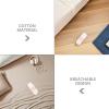 SECFOU Reusable Cotton Panty Liners 5Pcs Washable Breathable Feminine Pads for Daily and Postpartum Use Soft 21Cm Waterproof Menstrual Pads for Women view 3