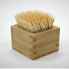 1000-Pack Bamboo Toothpicks Natural, Smooth & Eco-Friendly | Durable Splinter-Free Wooden Picks for Kitchen, Appetizers, and Travel Use view 3